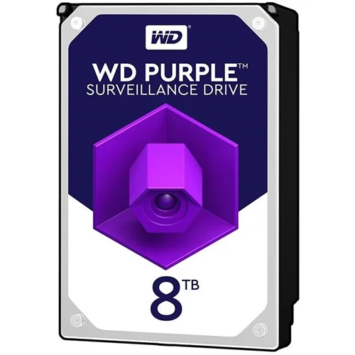هارددیسک اینترنال وسترن دیجیتال ظرفیت 8 ترابایت مدل : Purple WD82PURZ