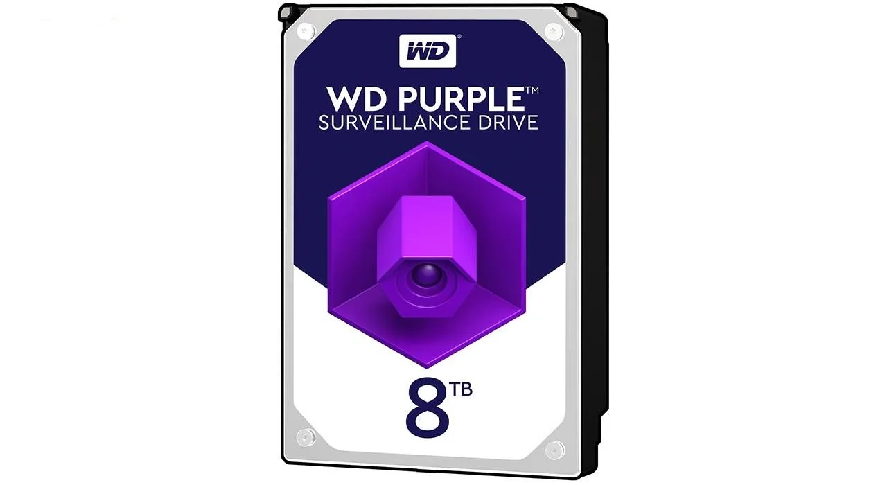هارددیسک اینترنال وسترن دیجیتال ظرفیت 8 ترابایت مدل : Purple WD82PURZ