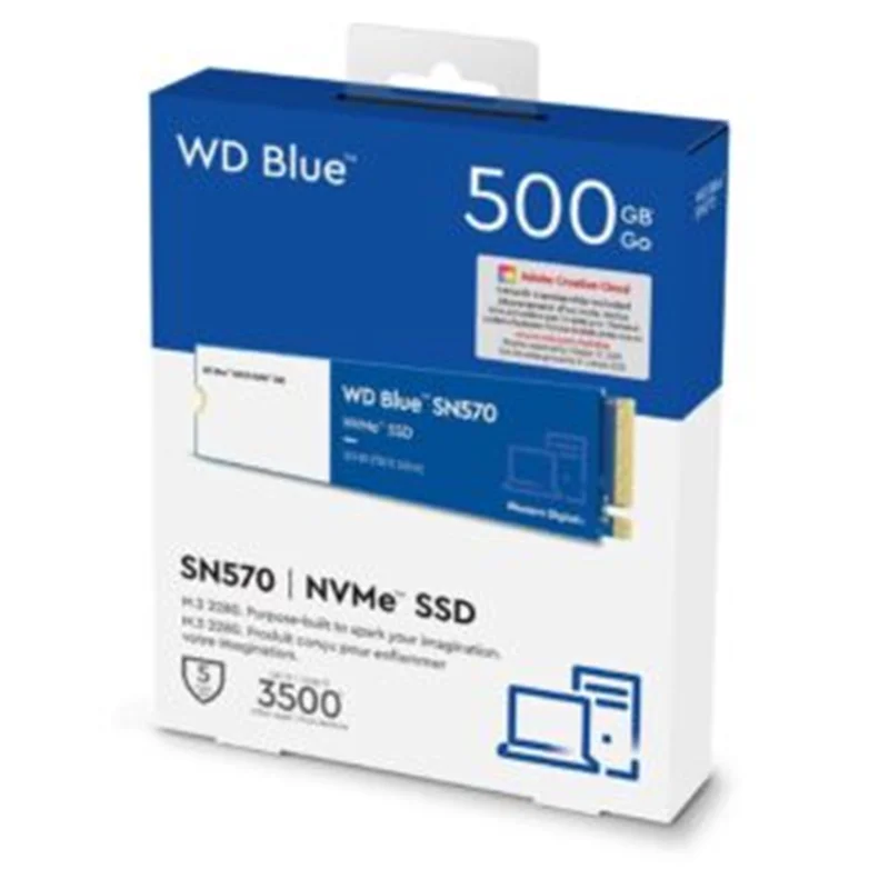 حافظه SSD وسترن دیجیتال مدل Blue SN570 ظرفیت 500 گیگابایت