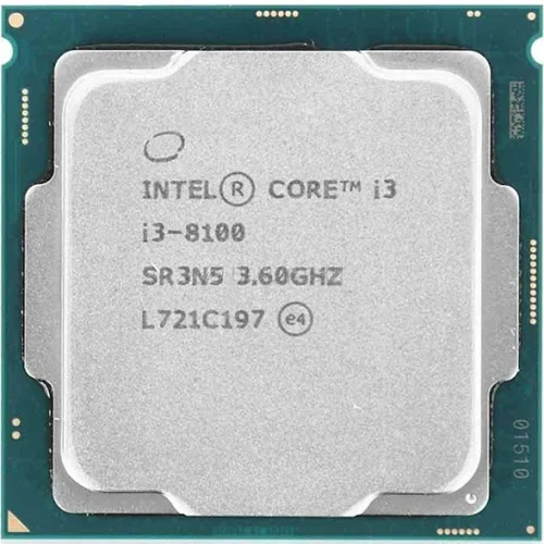 پردازنده مرکزی اینتل مدل :Intel Coffee Lake Core i3-8100