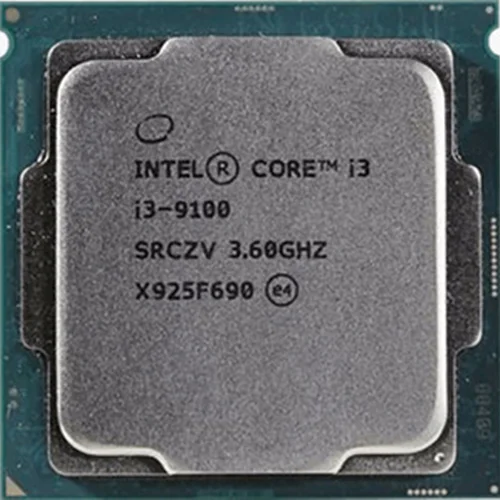 پردازنده مرکزی اینتل مدل  :CPU: Intel Core i3-9100 TRY