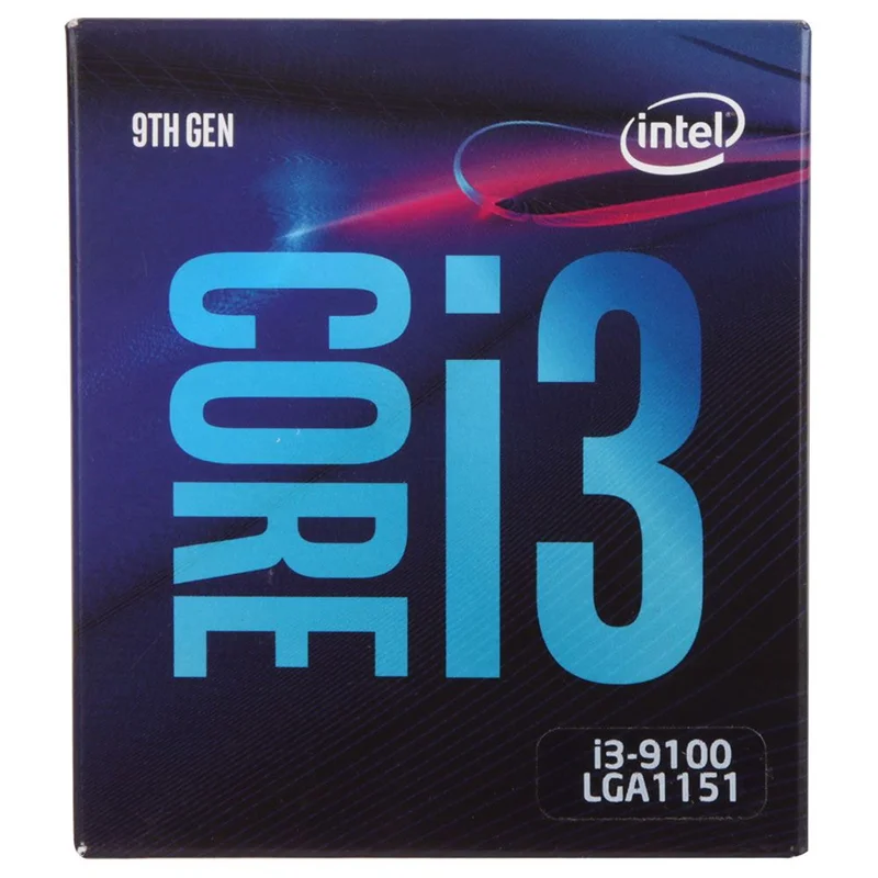پردازنده مرکزی اینتل Box مدل Core i3-9100
