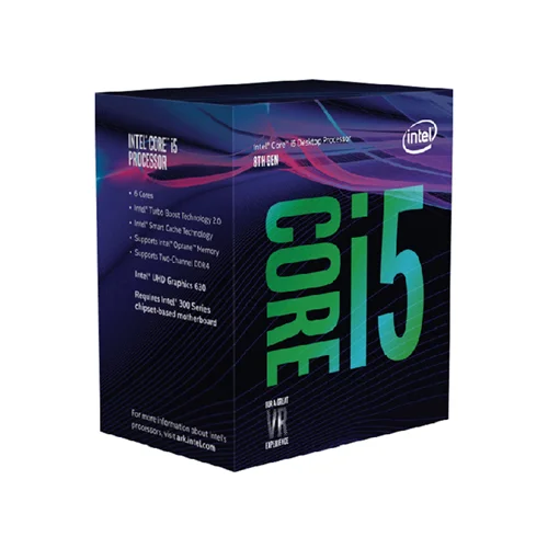 پردازنده مرکزی اینتل با جعبه  مدل : Intel Core i5-9400
