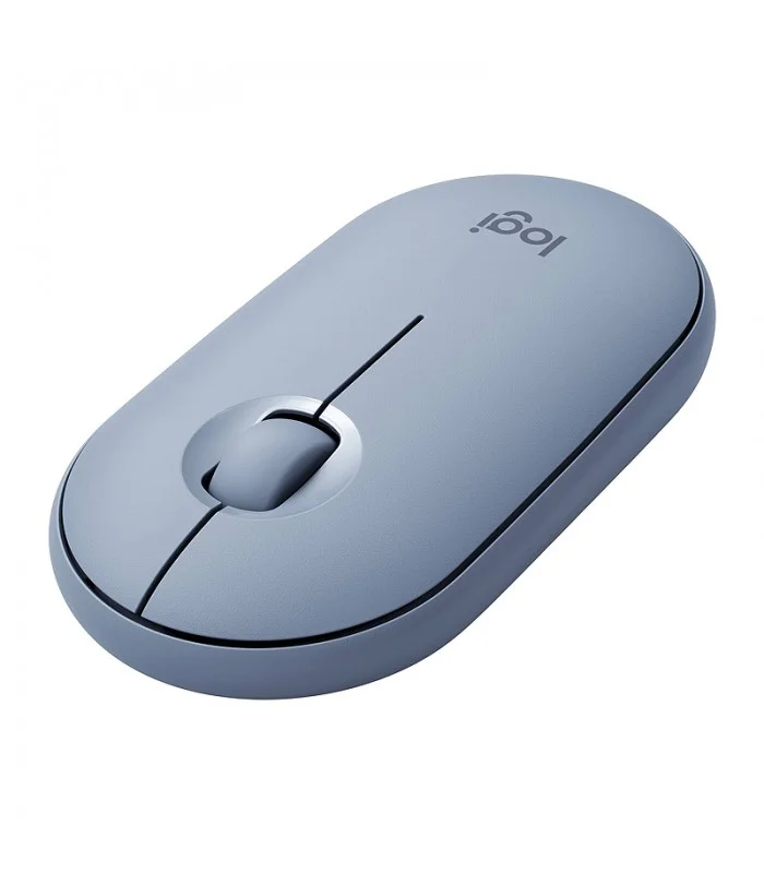 موس لاجیتک مدل : Mouse M350 Blue Grey