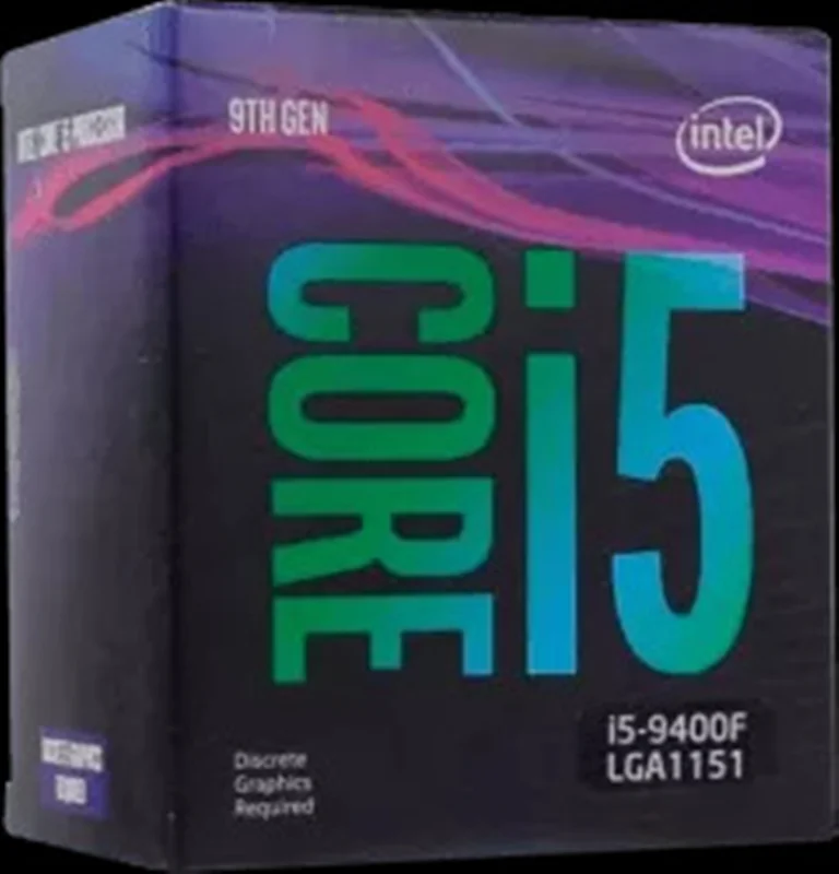 پردازنده مرکزی اینتل با جعبه  مدل  : Intel Core i5-9400F