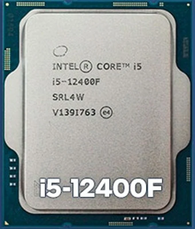 CPU INTEL Alder Lake 12400f core i5 try