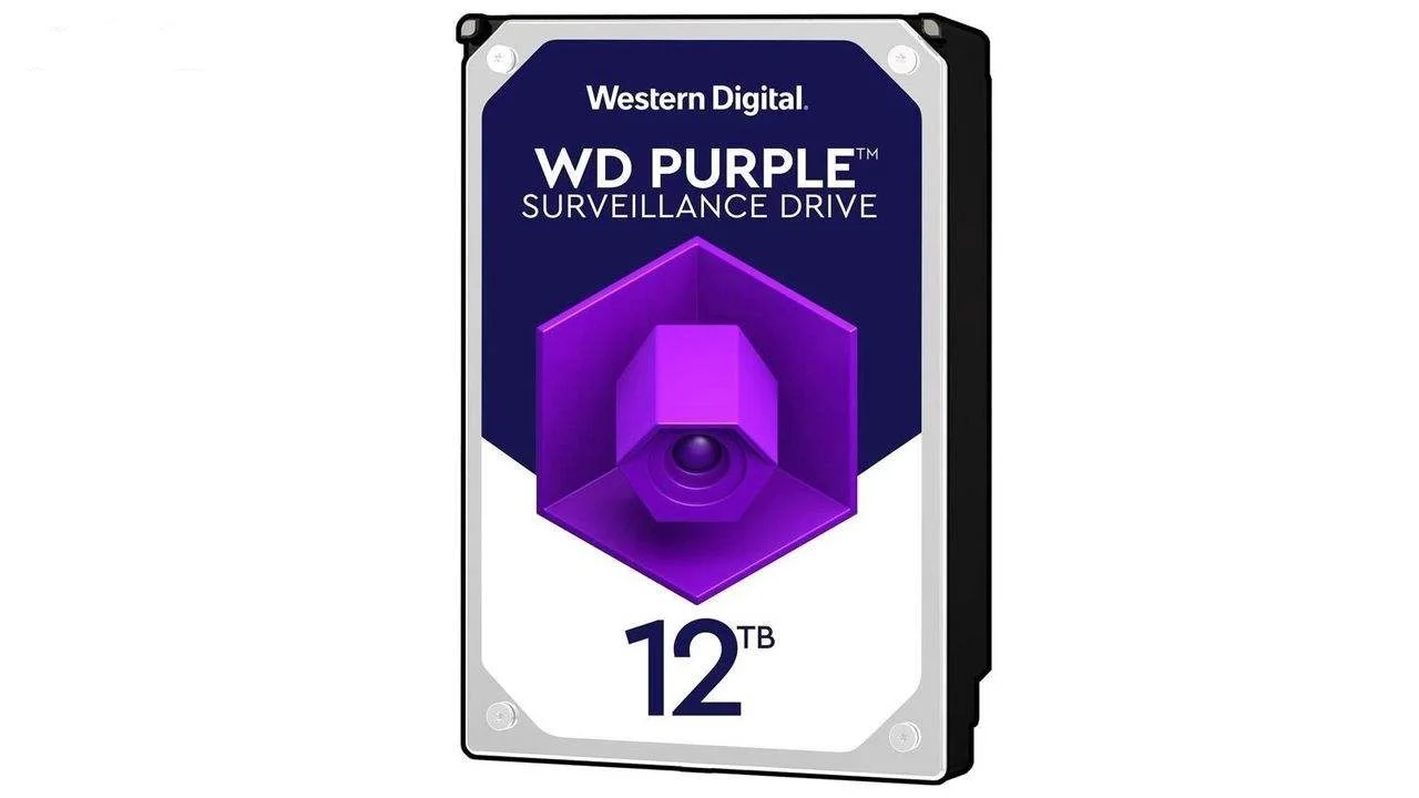 هارددیسک اینترنال وسترن دیجیتال مدل :Purple WD121PURX ظرفیت 12 ترابایت