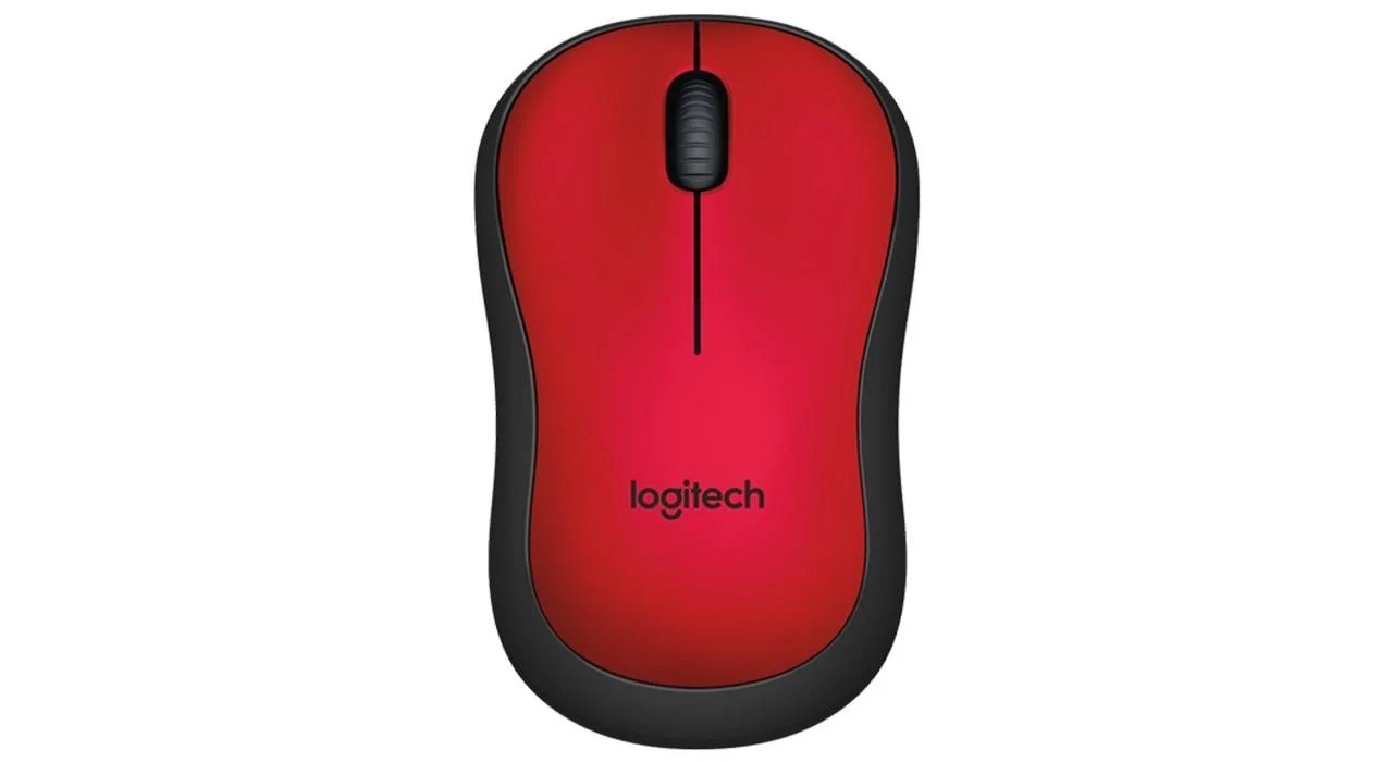 موس لاجیتک مدل : Mouse Silent M220- Red